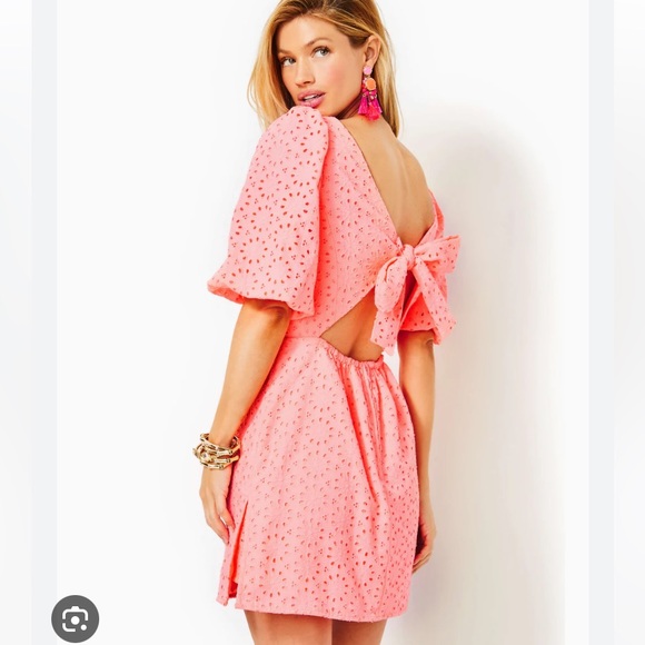 NWT Lilly Pulitzer Celestina V-Neck Romper Size 4 - Picture 2 of 7